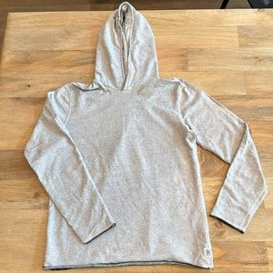 Men’s Reigning Champ Raglan Pullover Hoodie, Medium, Grey